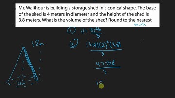 Volume of a Cone Word Problems