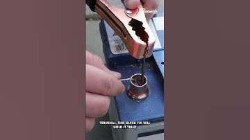 Fix Your Battery Terminal Like Grandpa Taught Me #battery #grandpa #hack