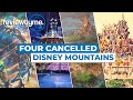 Why Did Disney Cancel These Mountain Roller Coasters?