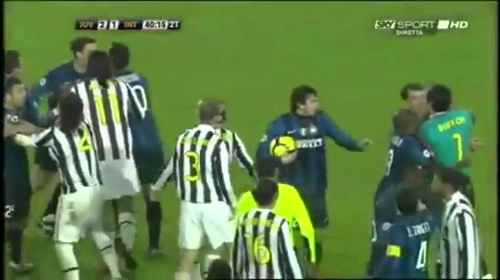 JUVENTUS-INTER: Derby d'Italia - 13/2-2011