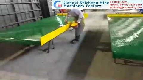 New type shaking table in production in JXSC workshop