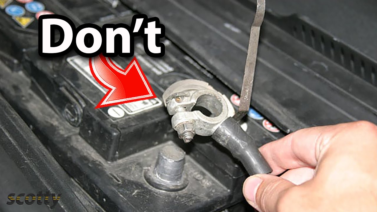 Here s Why You Should Never Disconnect Your Car s Battery Like This YouTube