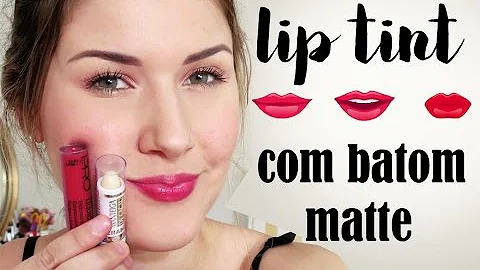 Como derreter batom para fazer lip tint?