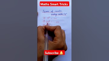 Square of numbers ending with 5🔥💯p #square #maths #vedicmath #shortsfeed #shorts #trending #fun #yt