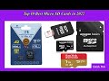 Top 10 Best Micro SD Cards New Model in 2022