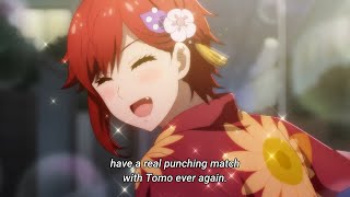 Jun surprised seeing Tomo in yukata