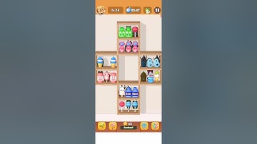 Goods Sort Level 24 Gameplay Sorting Games | Mind Crush