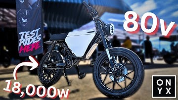 I Finally Tried the Onyx RCR 80v (Its REALLY FAST)