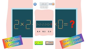 Brain Puzzle - Tricky Test Gameplay levels 136-137-138-139-140