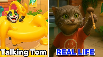 Talking Tom Cat 2025 In Real Life - Gameplay Walkthrough (iOS, Android) part 16
