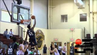 Akron Butchel Junior Wing Deric Rucker Catches Nice Oop Against Mentor HS