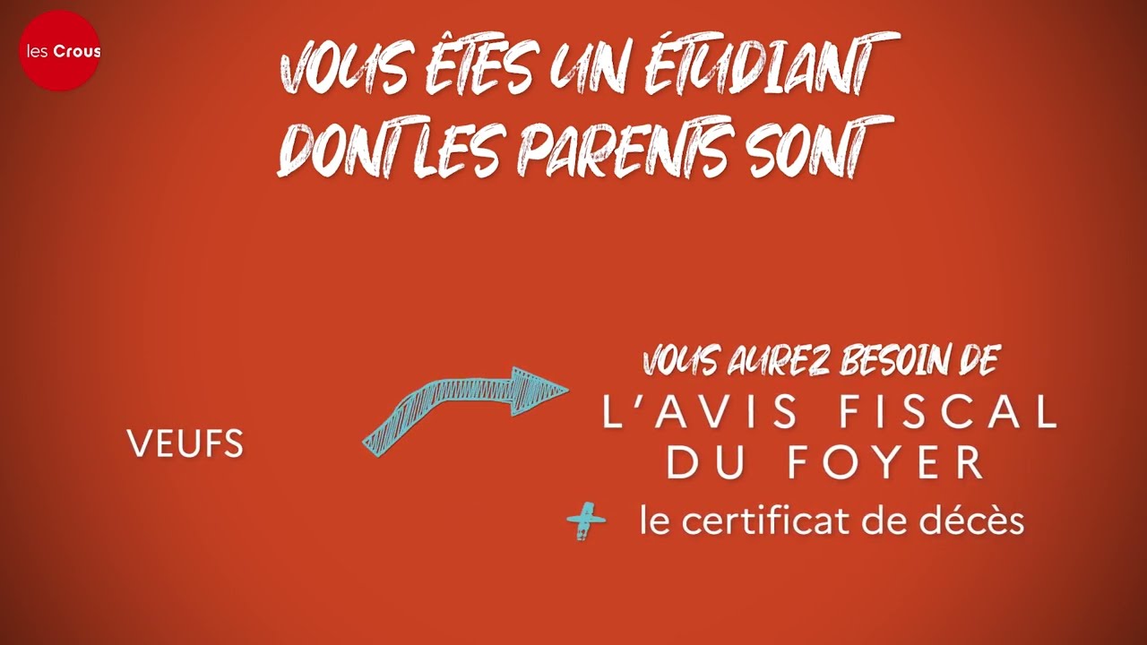 Bourse et logement Crous : les justificatifs à préparer