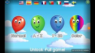 Kids Balloon Pop Game Demo screenshot 5