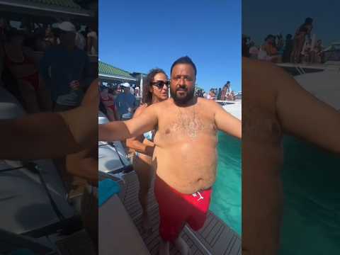 DJ Khaled's wife pulling up his pant 🩳 Aww babe 😜 #djkhaled #wife #shorts #pant