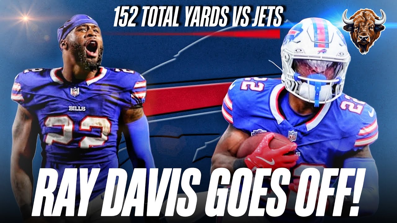DOMINANT!! Ray Davis Goes Off vs the NY Jets - Buffalo Bills Highlights Week 6