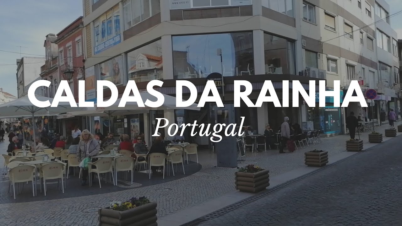 Caldas da Rainha | Passeio a pé pela cidade | Música André Oliveira
