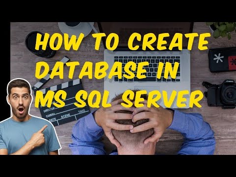 How to Create Database in Microsoft SQL Sever  // How to Create Database in MS SQL Server