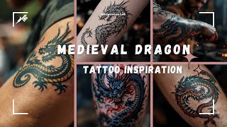 Medieval Dragon Tattoo Ideas & Inspiration
