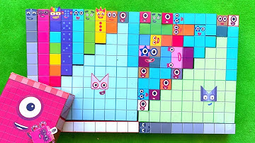 Looking for Numberblocks NEW 1100 224 Puzzle Tetris Shape | ASMR chirping of birds