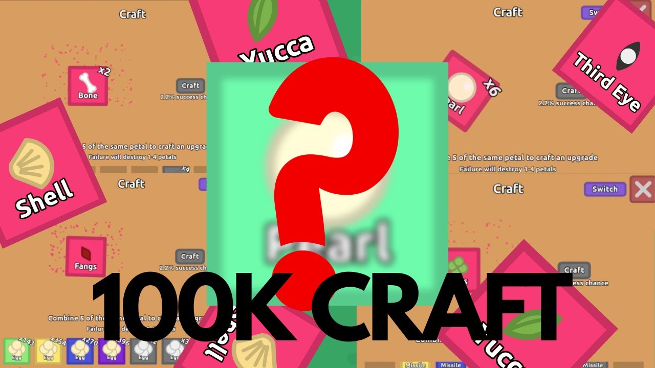 Florr.io - 100K MEGA CRAFT!