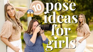 Poses for Senior Girl Portraits: 10 Pose Ideas