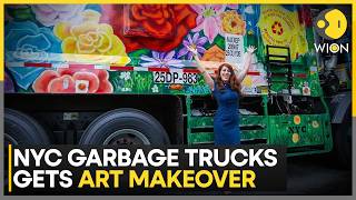 NYC's Newest Art Galleries Have Wheels | Garbage Trucks Get a Stunning Makeover | WION