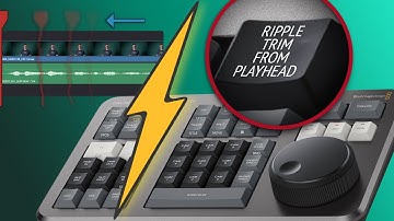 FINALLY! Ripple Trim from Payhead on the DaVinci Resolve Speed Editor
