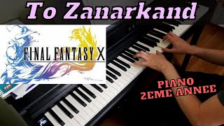 To Zanarkand (Nobuo Uematsu) | Final Fantasy X | Piano mois 24