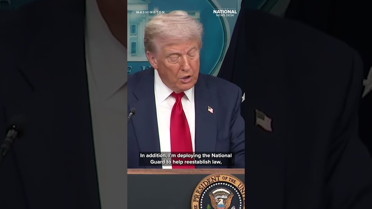 Trump Takes Federal Control Of D C Police Deploys National Guard