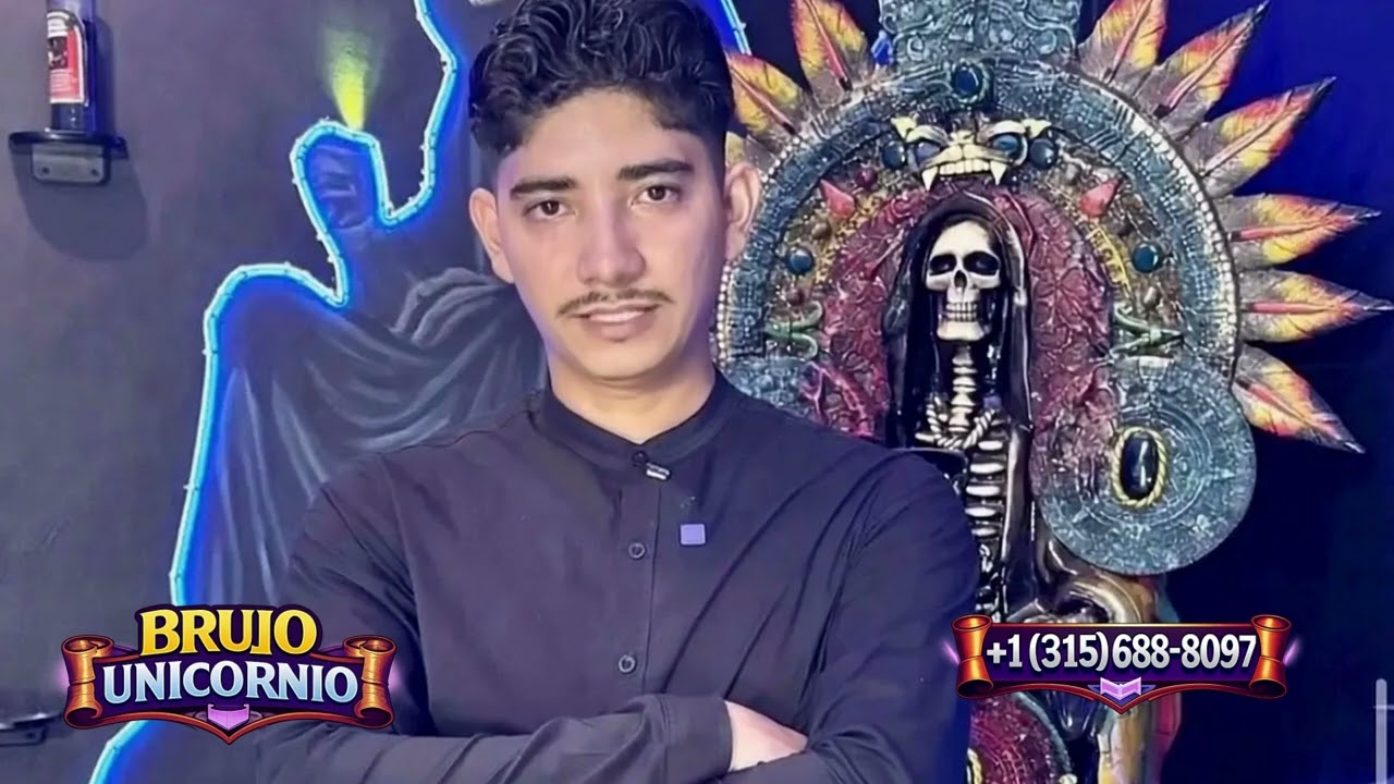 El Brujo Unicornio Negro Real | Tradición de Catemaco y Amarres de Amor en USA