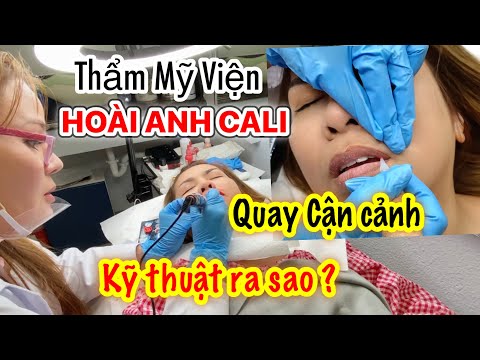 Video Cận cảnh xâm môi của bà 8 tại Thẩm Mỹ Viện Hoài Anh... - youtube