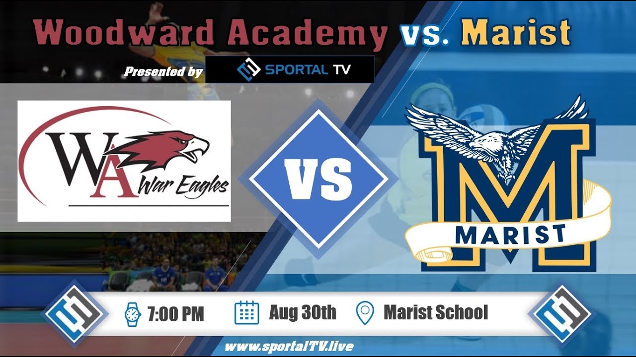 SportalTV High School Volleyball GOTW Woodward Academy at Marist YouTube