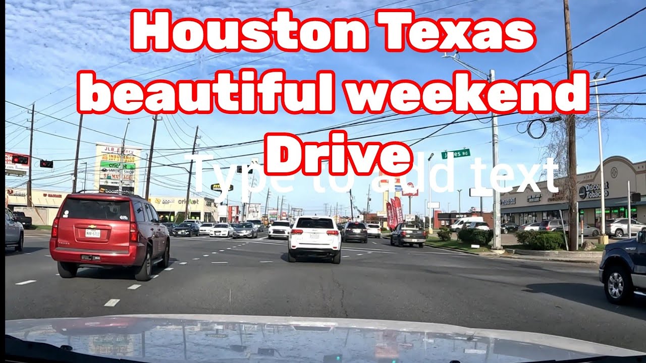 Houston Texas beautiful weekend drive 