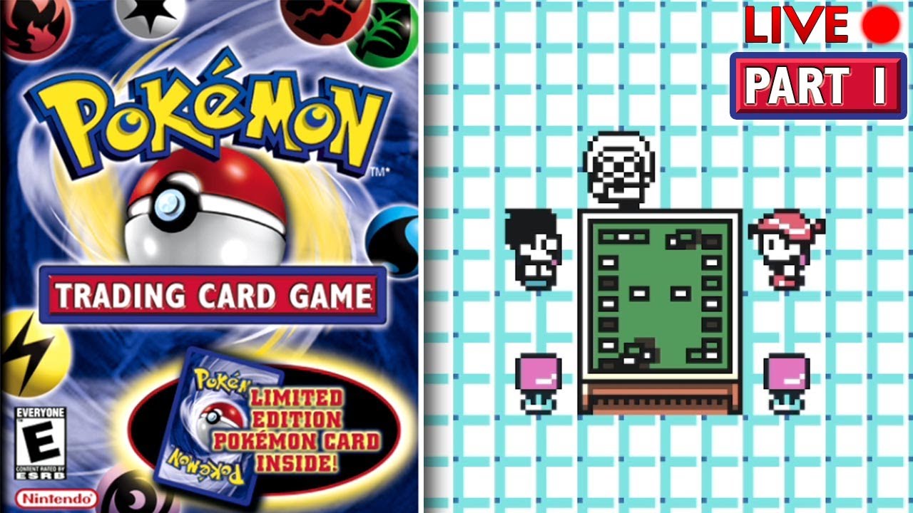 Pok mon Trading Card Game Gameboy Color Livestream Playthrough