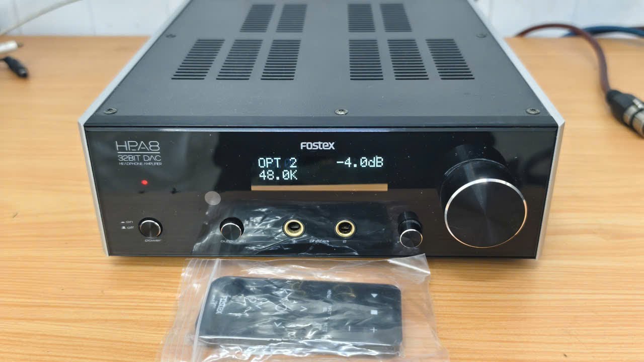 Dac made in japan 32bit fostex hp a8 sound cực hay nhưng giá thì