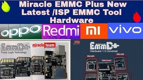 Miracle EMMC Plus Tool Latest Setup OPPO | XIAOMI | VIVO