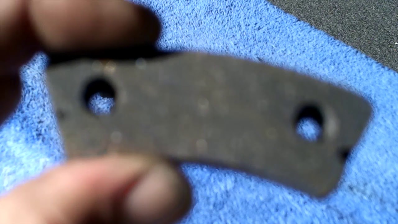 New Brake Pad Break In Grumman Style YouTube