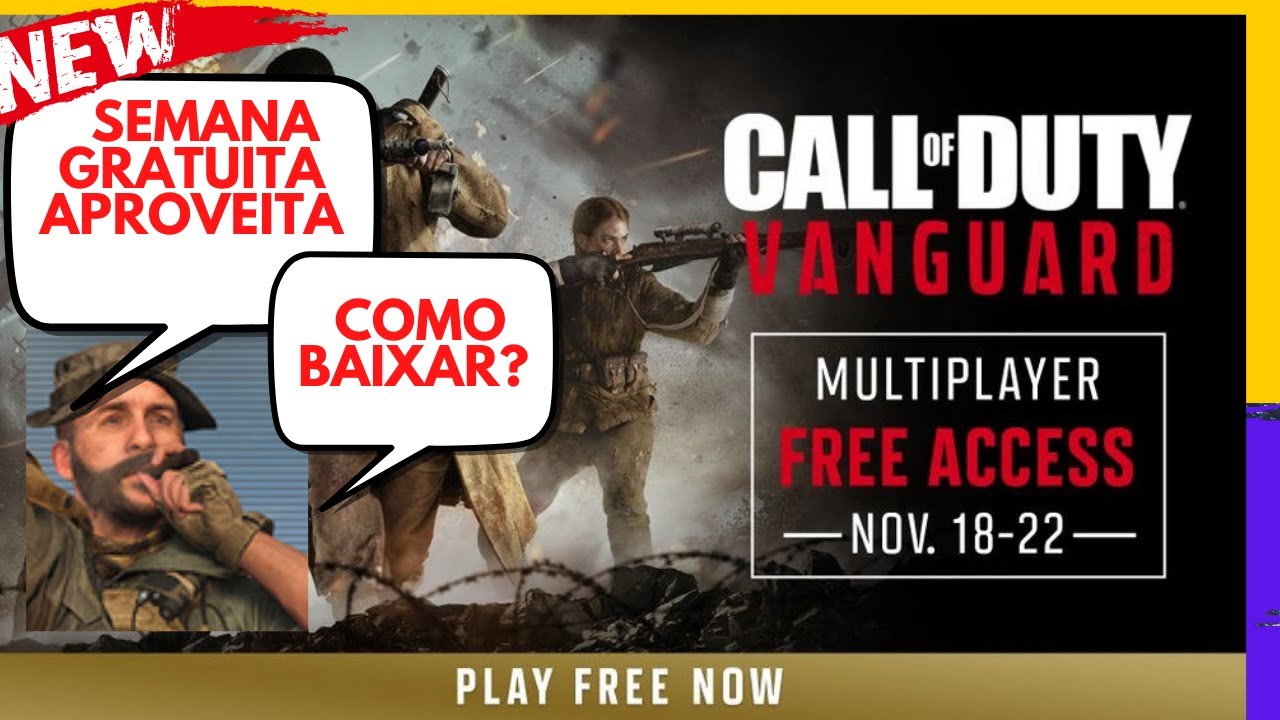 Você pode jogar COD: Vanguard de graça por duas semanas