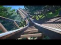 rocky mountain railway pov (twisted terrain woodie, planet coaster)