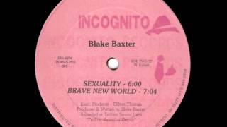 Blake Baxter - Sexuality