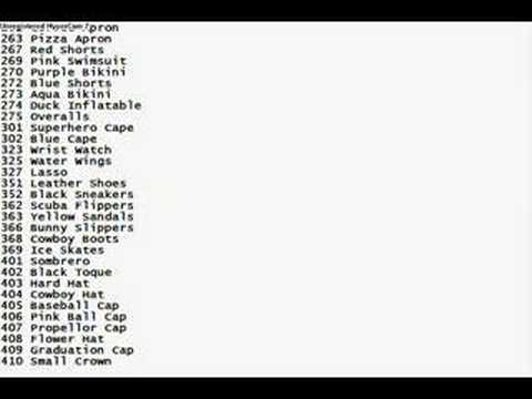 CP trainer clothing codes(MUST WATCH IF YOU HAVE CP TRAINER)