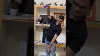 Thread Se Paani Transfer 😳 | Science Magic Trick 💧#ytshorts #shortsfeed #science #experiment #viral
