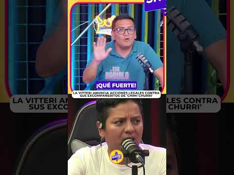 ¡La Vitteri anuncia acciones legales contra Chimichurri!