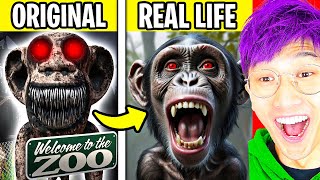 All Zoonomaly Monsters In Real Life? Lankybox Reaction