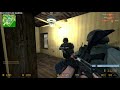 Counter Strike : Source - Western Filmset - Gameplay &quot;CT Forces&quot; (with bots) No Commentary