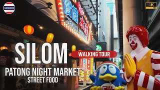 Bangkok Afternoon Walk: Puy Roti Lady, Silom Street Food & Patpong Market 🇹🇭