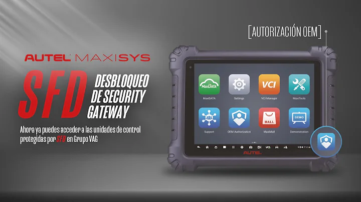 Acceda a Security Gateway de VW y Audi en tabletas Autel