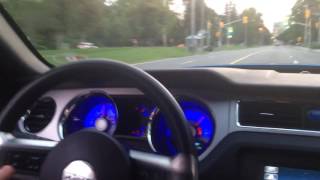 Passing some slow ass old guys in my 2010 Mustang GT