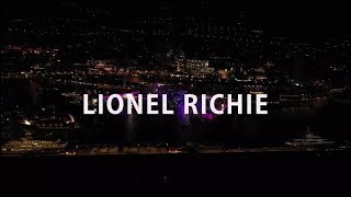 Lionel Richie takes centre stage at the Ferretti Group Private Concert at Monaco Yacht Club.