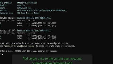 Getting started with IBM Cloud Hyper Protect Crypto Services